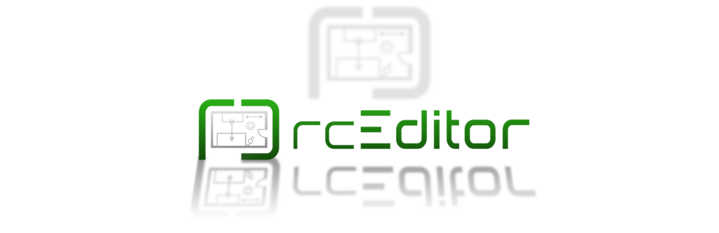 rcEditor Logo mit Schatten