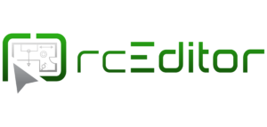 rceditor logo und schriftzug