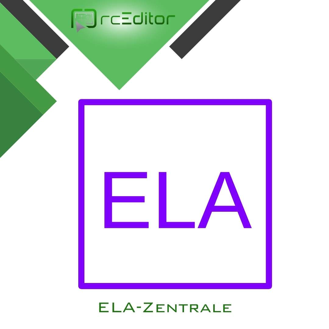 ELA-Zentrale Elektrosymbol