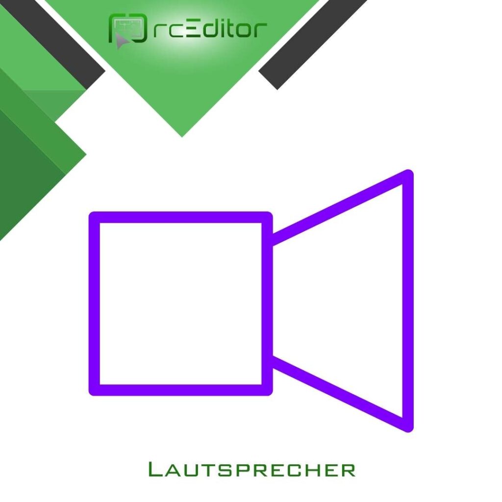 Elektrosymbol Lautsprecher