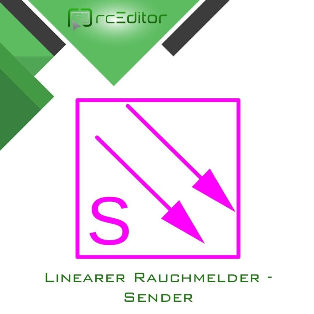 Linearer Rauchmelder Sender