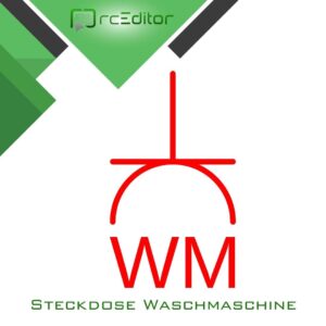 Logo: Steckdose Waschmaschine, rcEditor.