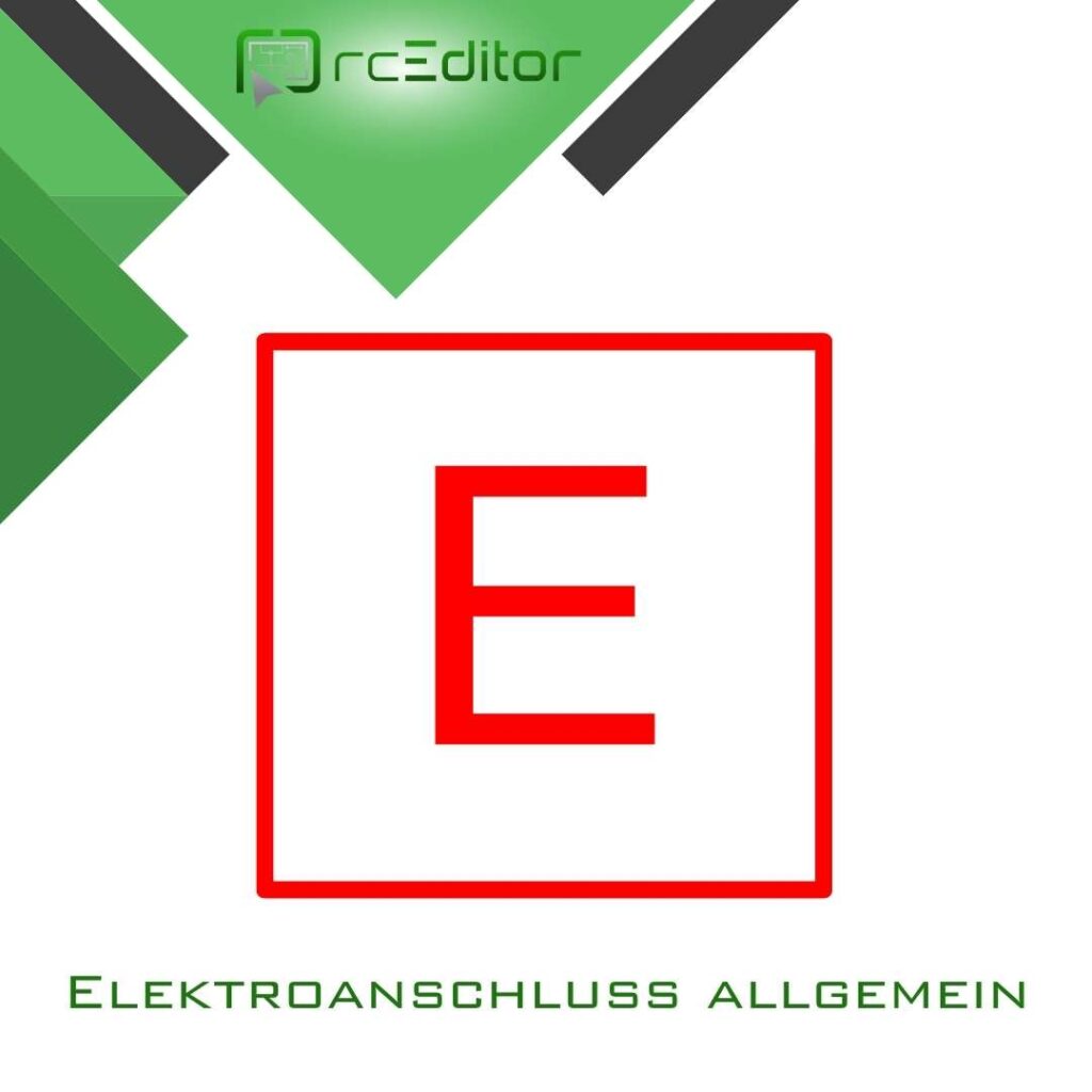 Elektrischer Anschluss Symbol