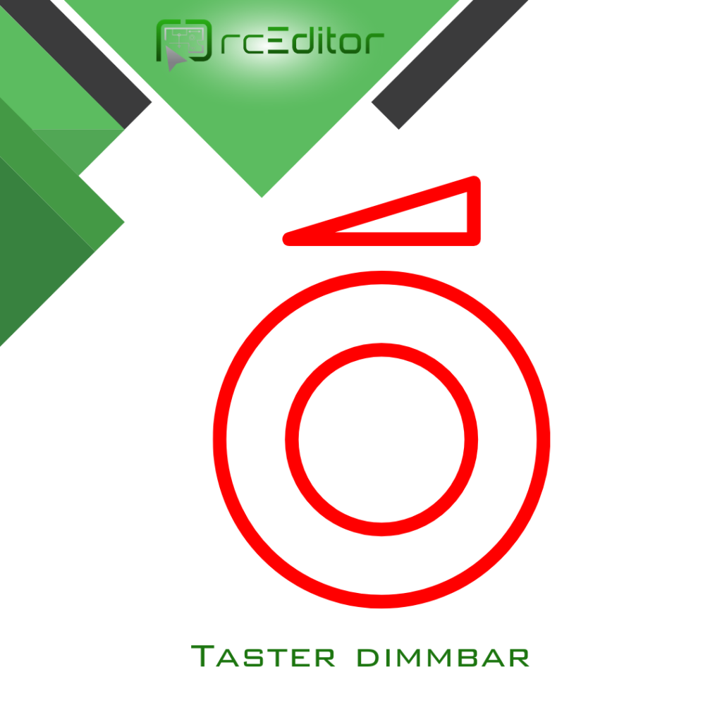 Taster dimmbar Symbol